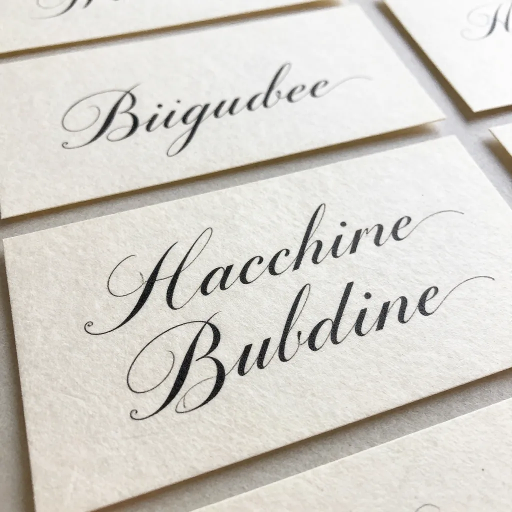 3D utskrift kalligrafi